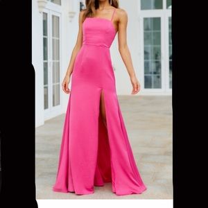 Hello Molly DEAR EMILIA PRINCESS AURORA MAXI DRESS PINK